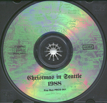 Christmas In Seattle 1988Disc Artwork from an Alternate Pressing