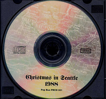 Christmas In Seattle 1988Disc Artwork from an Alternate Pressing