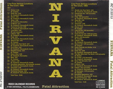 Fatal AttractionBack of Inlay