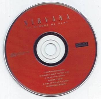 In Memory Of Kurt Disc