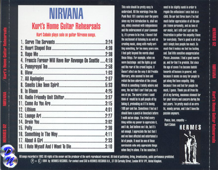 Kurt's Home Guitar RehearsalsBack of Inlay
