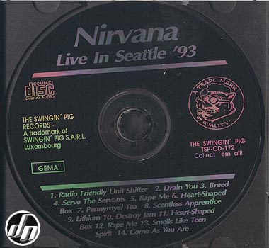 Live In Seattle '93Disc