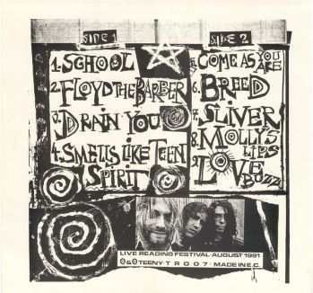 Live Reading Festival - August 1991 Back Cover