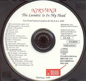 The Lunatic Is In My HeadDisc