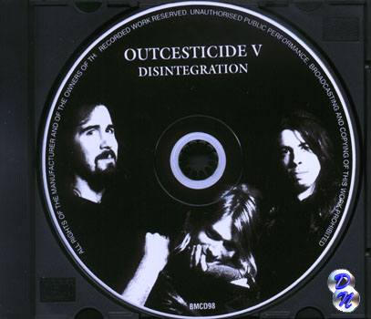 Outcesticide V - DisintegrationDisc