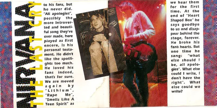 The Last Cry Inside of Cover