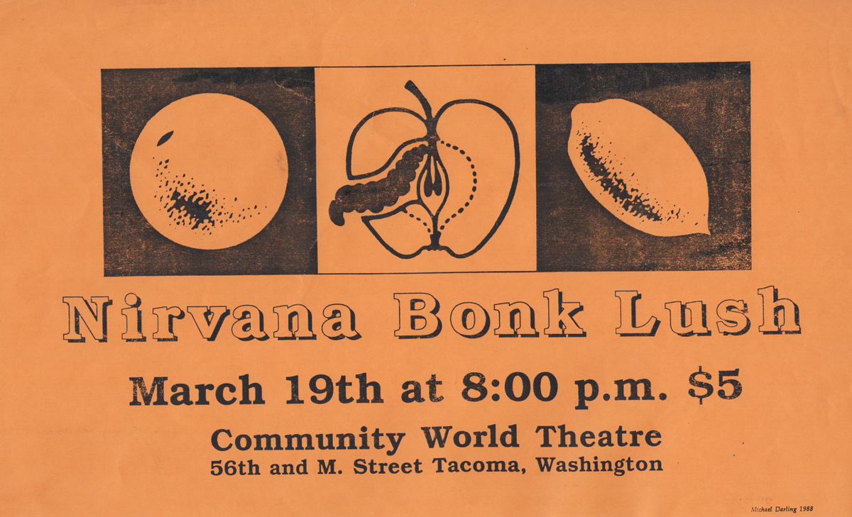 Handbill/Flyer, designed by Michael Darling