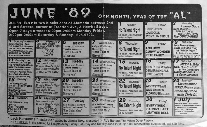 Venue calendar