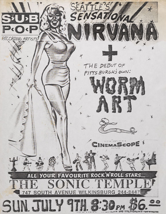 Handbill/Flyer, designed by mother of Jennifer Baron