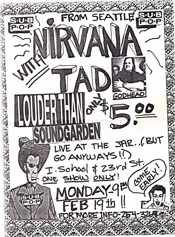 Handbill/Flyer, designed by Zia Peroni