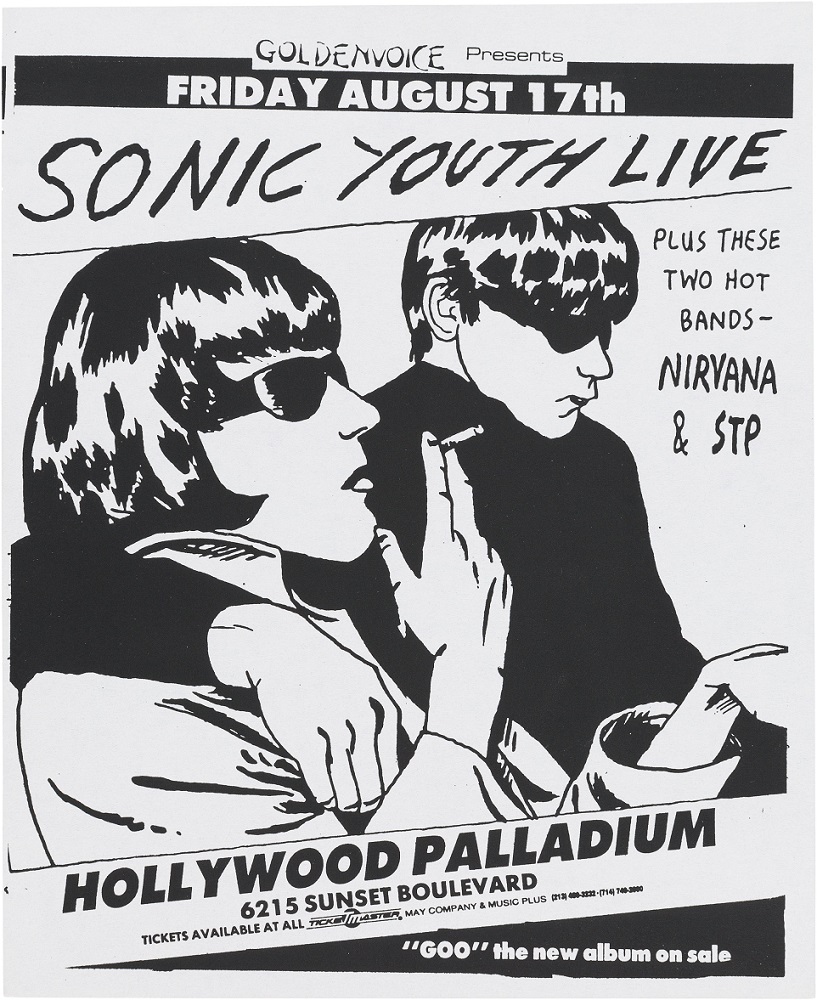 Handbill/Flyer, designed by Raymond Pettibon