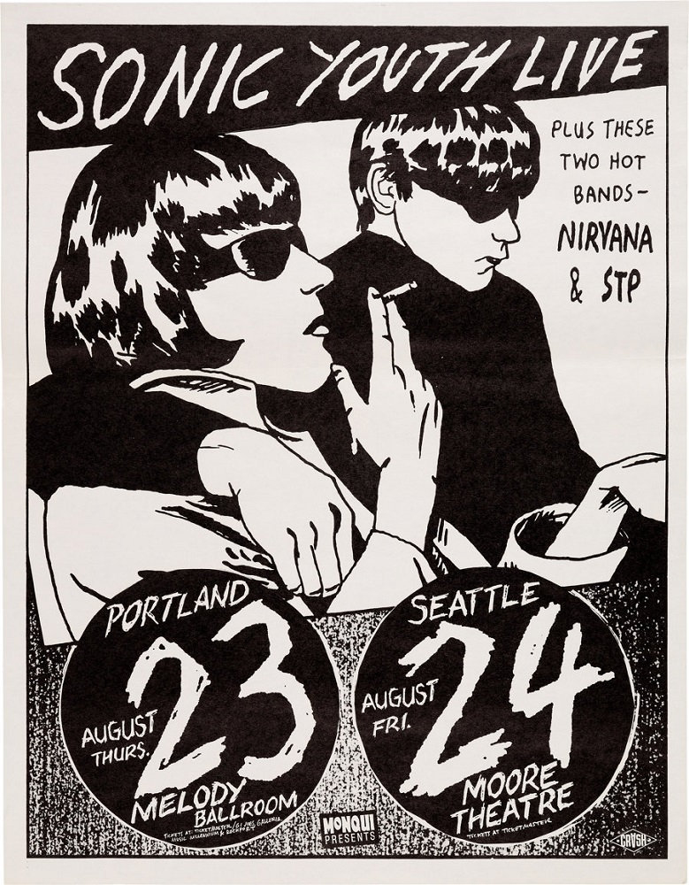 Handbill/Flyer, designed by Raymond Pettibon