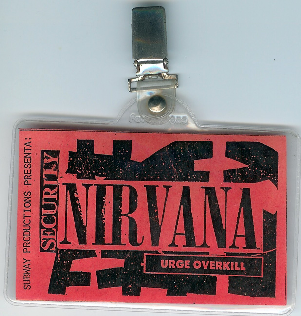 Backstage pass