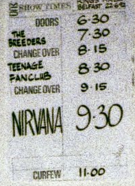 Show times