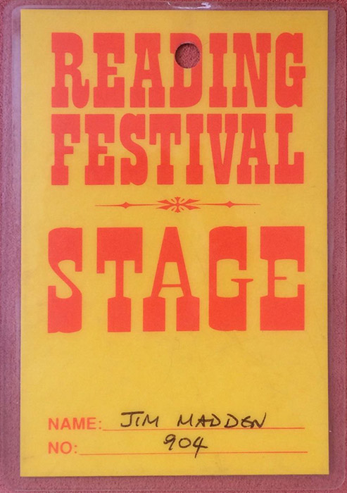 Backstage pass