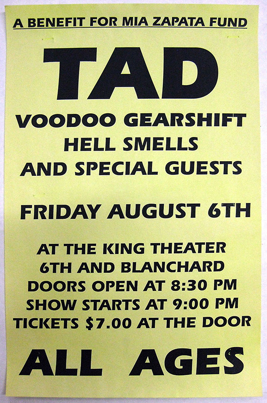 Handbill/Flyer, designed by unknown