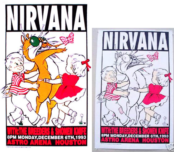 Handbill/Flyer, designed by Frank Kozik