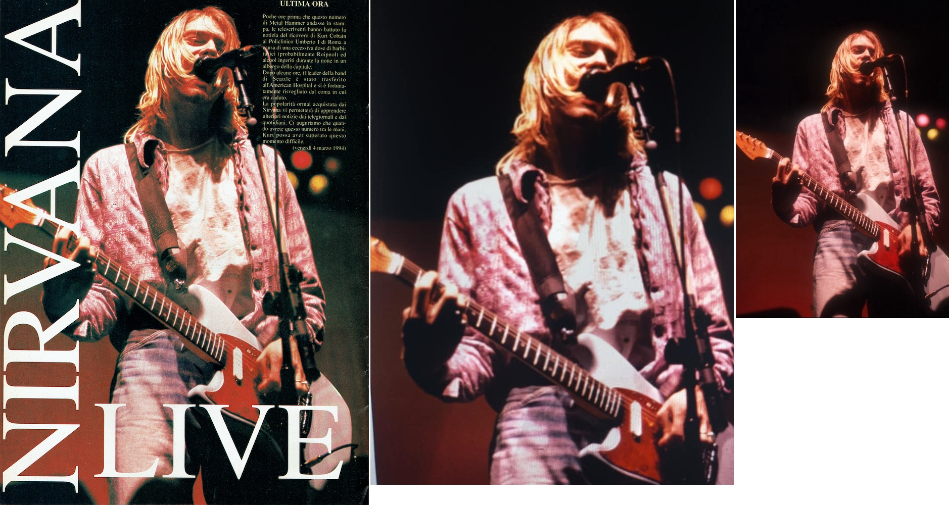 nirvana tour italia