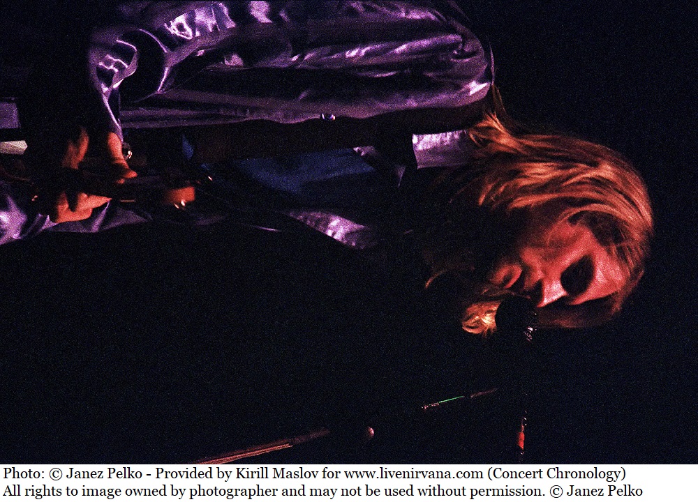 Live Nirvana | Concert Chronology | 1994 | February 27, 1994 - Hala ...