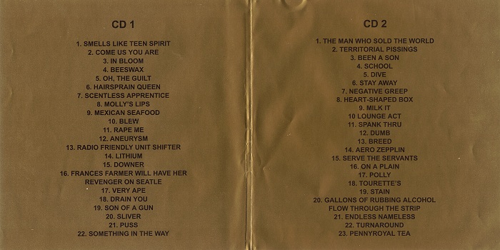 Forever GoldInside of Cover