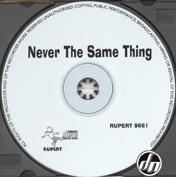 Never The Same ThingDisc
