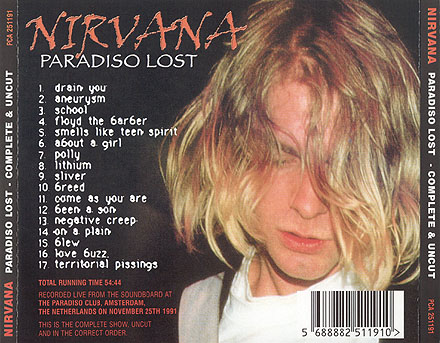 Paradiso LostBack of Inlay