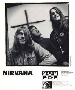 NIRVANA, Sub Pop promotional photo