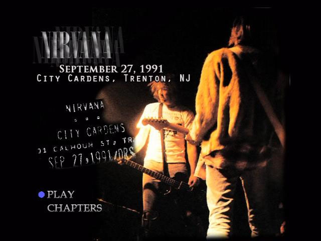 Live Nirvana Live Nirvana Dvd Guide 09 27 91 City Gardens