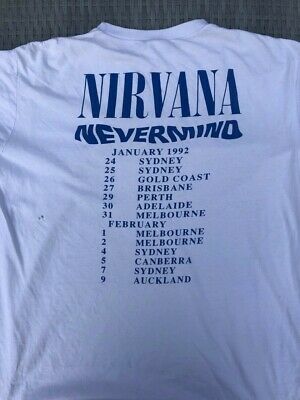 nirvana t shirt australia