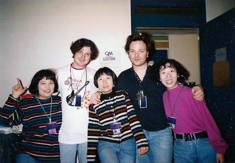 Michie Nakatani, Gordon Keen, Naoko Yamano, Andy Bollen & Atsuko Yamano