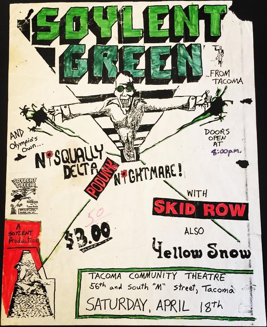 Handbill/Flyer, designed by Bruce Purkey